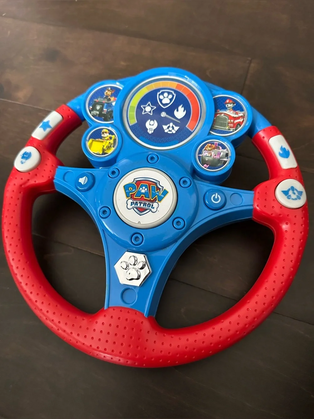 Paw Patrol Rev N' Roll Vibrating Smart Steering Wheel Lights & Sound